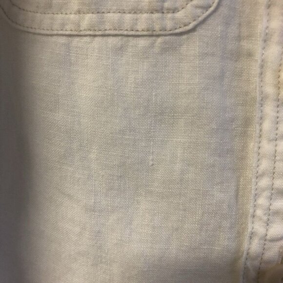 Crewcuts Size 6/7 Irish Linen Button Up Shirt - Picture 2 of 6